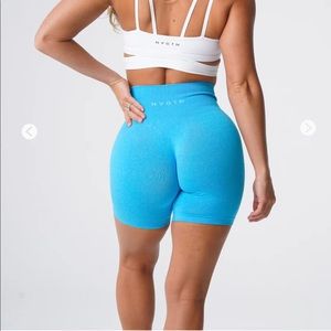 NVGTN pro shorts in Caribbean blue (SOLD)